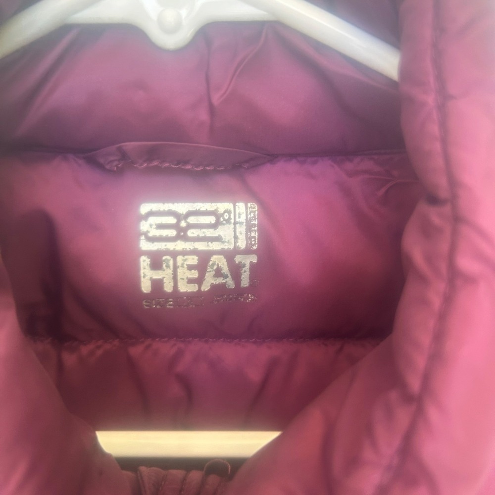 32 Degrees Heat‎ Womens Vest S Maroon Puffer Quilted Outdoor Gorpcore Casual - Picture 5 of 8